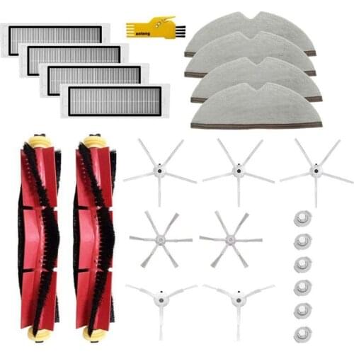 24Pcs Replacement Parts for Roborock E4 S6 S5 S4 E25 E20 E35 C10 Xiaomi Mi Mijia Robot Vacuum Cleaner Accessories Kit