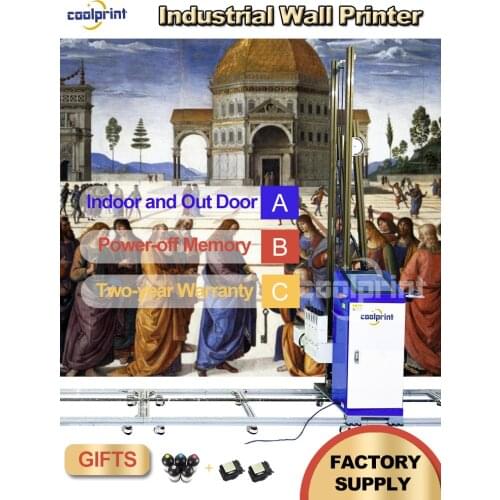 5D 3D Cartoon UV Painting Vertical Direct to Wall Decals Printing Machine UV Wall Printing Machine Direct to Wall Printer