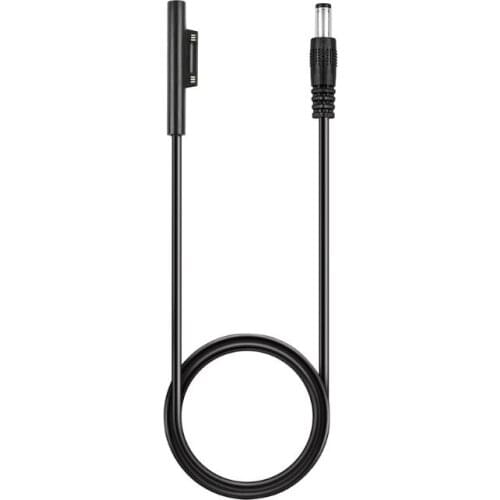 5.5x2.1mm DC Power Supply Charger Adapter Charging Cable Cord for Microsoft Surface Pro 6/54/3 120cm