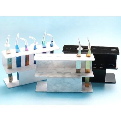 Acrylic Eyelash Tweezer Storage Holder Durable Convenient Tweezers Stand Shelf Holder Eyelashes extension women Makeup Tools