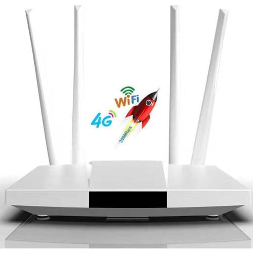 AMLNAH 4G LTE CPE/Router 300Mbps Gateway Unlocked Wifi Router