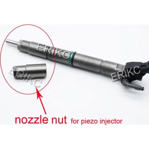 ERIKC Auto Fuel Pump Injector Nozzle Cup Nut E1023503 Diesel Common Rail Injection Nozzle Cap for BOSH Piezo Repair Parts