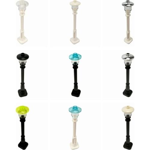 Locking Block Brick 5Pcs/set MOC Street Light Building Blocks Bricks Toys for Children DIY Friends Block Parts Toy