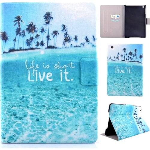 High Quality 2016 Flower Pattern Flip pu Leather Smart Stand Shell Cover Case for Apple Ipad mini 1 Mini 2 mini3 Tablet case