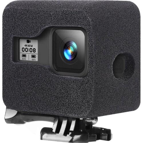 Windshield Wind Noise Reduction Case Cover Housing Cap For GoPro Hero 8 Black Action Camera Accessories For Go Pro Hero8 #213