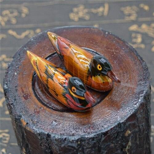 Retro Resin Double Mandarin Chopsticks Home Decoration Feng Shui Craft Display Decoration Holiday Gift