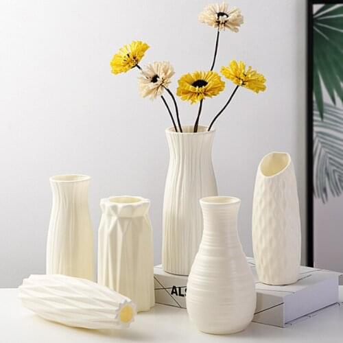 Пластиковые вазы для цветов HLPKC China At AliExpress