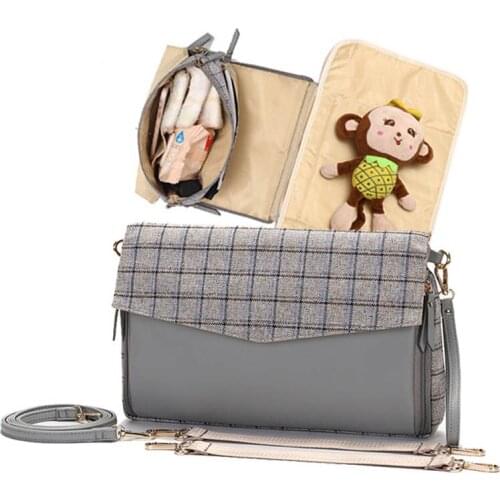 Stroller Hanging Diaper Bag Message Bag Cosmetic Cell Phone Bag Free Diaper PAD Mummy Travel Bag Bebe Accesorries