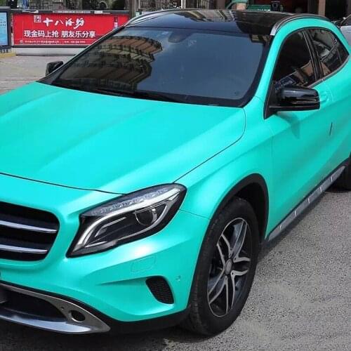 TSAUTOP hot sale 2016 new type car styling air free bubbles 1.52x20m Mint blue pearl metal film