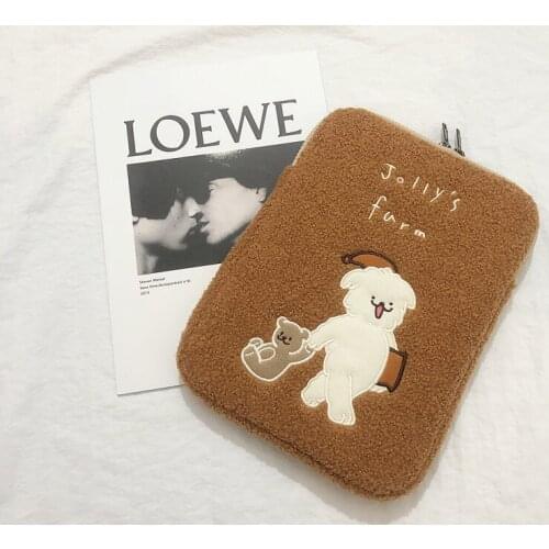 Fashion Cute Girls Women for Apple Ipad Sleeve Case Bag 6th 7th mini3/4/5/6 air1/2 9.7 10.2 air3 pro11 12.9 Tablet Handbag Pouch