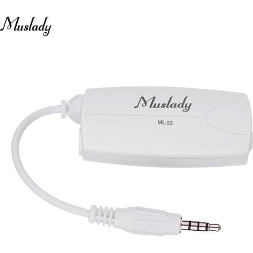 Flanger FC-21 Guitar Connector Converter Electric Guitar Bass to Mobile Phone Tablet Adapter Compatible with iPhone/iPad Android