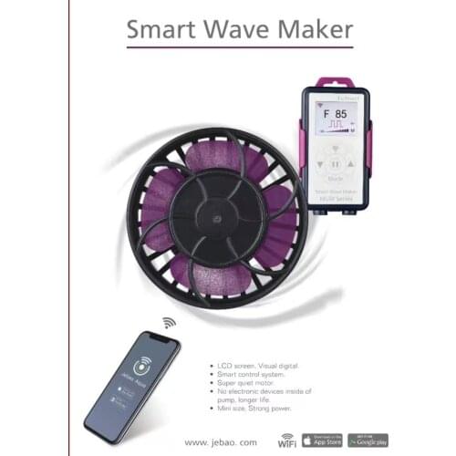 Jebao MLW Series Wave Maker Pump Making Pump With WiFi Bluetooth LCD Controller New Model Aquarium Fish Tank