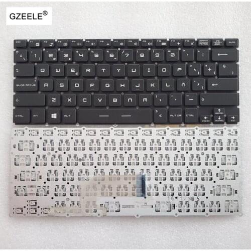 NEW Spanish SP Laptop Keyboard For for MSI Steelseries GS43 GS40 GS40-6QE81FD GS43VR