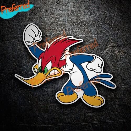 Woodpecker Decal Motocross Racing Laptop Helmet Trunk Wall Vinyl Car Sticker Die Cutting Waterproof PVC