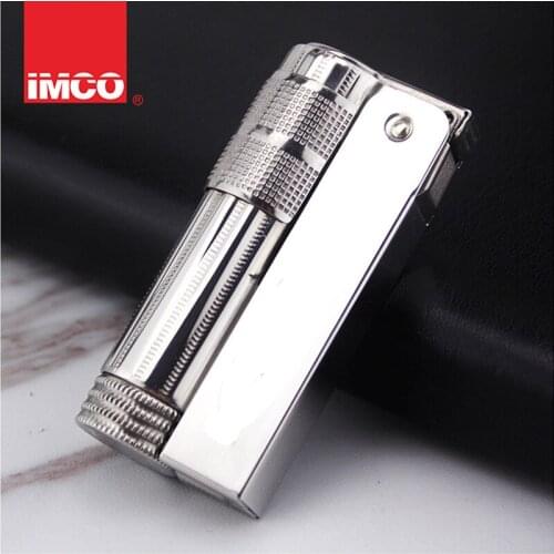 IMCO 6700 Vintage Cigarette Lighters Stainless Steel Gasoline Kerosene Lighter Rolling Trays Lighter Smoking Tobacco Accessories