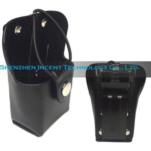 VOIONAIR 5pcs/lot Hard Leather Carrying Case For Two Way Radio Mag One A8