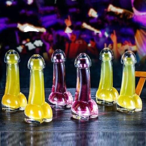 Shot Funny Penis Cocktails Cup Bottle Bar Nightclub Dedicated Cups Party Fashion Small mouth will protect wine from sprinkling