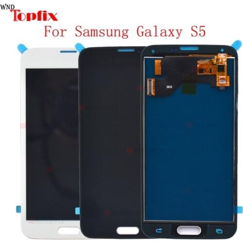 5.1" TFT LCD For Samsung Galaxy S5 G900F G900I G900M G900A G900W8 LCD Display Touch Screen Digitizer Assembly Replacement