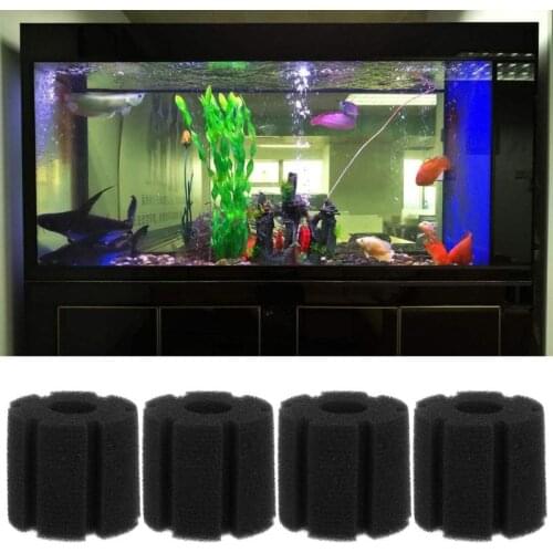 4Pcs Aquarium Fish Tank Replacement Sponges For Bio Sponge Filter XY-180