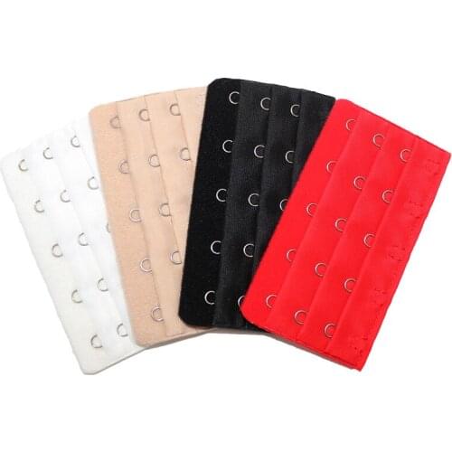 5Pcs Ajustable Bra Extenders Strap Buckle Extension 3 Rows 5 Hooks Women Bra Strap Extender Sewing Tool For Underwear