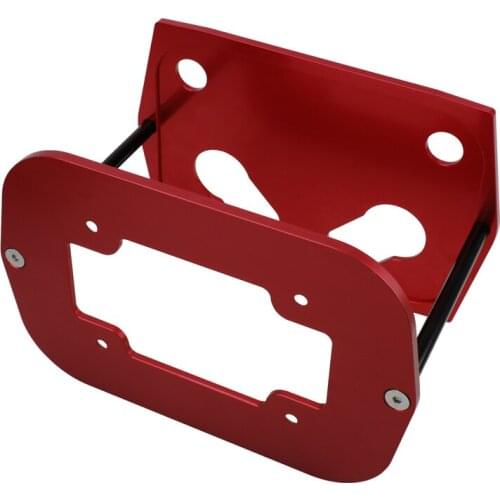 Billet Aluminum Battery Mounts FOR 34/78 Optima Tray Hold Down Battery Boxes Open Terminals