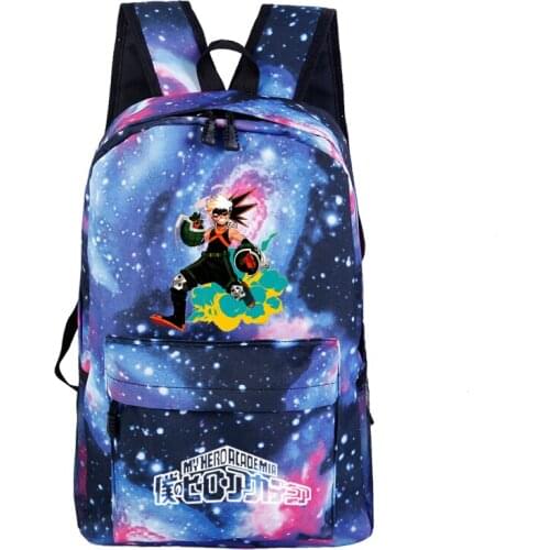Anime Boku no Hero Academia Backpack Teenage Izuku Midoriya Bakugou Katsuki School Bags Laptop Shoulders Bags backpack women
