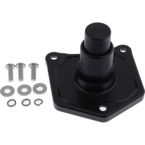 Black solenoid push button starter for Harley 91-17 EVO TWIN CAM 17762