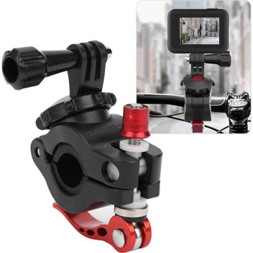 Sunnylife Universal Handlebar Clamp Bracket Bike Bicycle Clip for Gopro Hero 9 8 7 6 for DJI OSMO Action for Insta360 One R