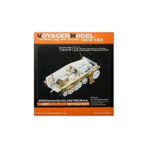 KNL HOBBY Voyager Model PE35241 Sd.Kfz.250 / 1 NEU semi-track armored personnel carriers basic metal etches