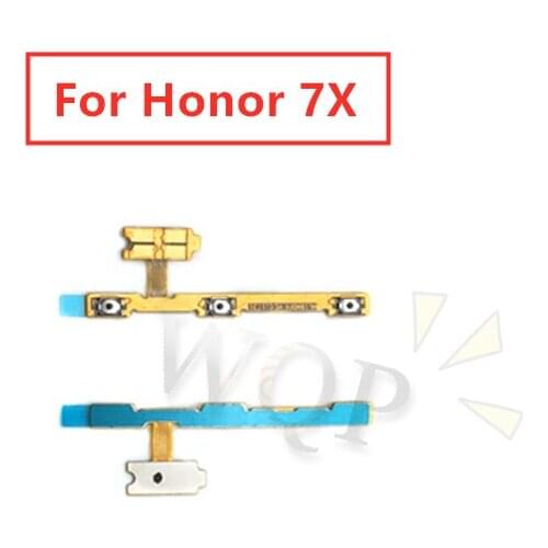 For huawei honor 7X Power Volume Side Key Button Flex Cable ON OFF Switch Flex Cable Replacement Repair Parts