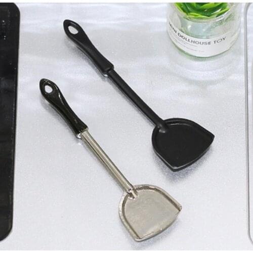 Creative New Style Doll House Spatula Durable Cute Delicate Kitchen Ware Spatula for Gift Childrens Toys Supplies Products