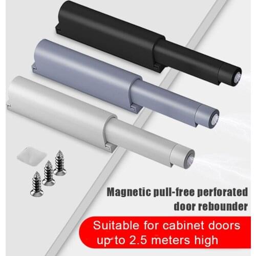 Magnetic Press Rebound Device Touch Latches With Indicator Sticker and Adhesive Metal Pad for Cabinet Cupboard Drawer Hot