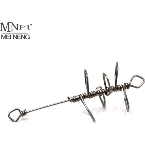 MNFT 6Pcs Explosion Hook Mace Jig Carp Fishing Pins Connector Fishing Lure Tackle Tool New Style Outdoor Fishing Gear