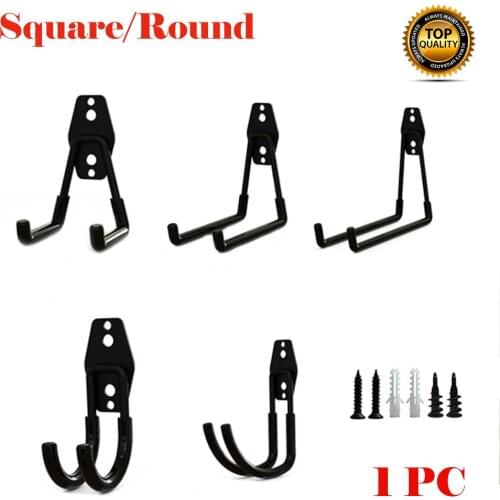 Wall Mount Garage Bicycle Hanger Hooks Heavy Duty Metal Anti-slip Kitchen Storage Hook for Ladders Garden Tool