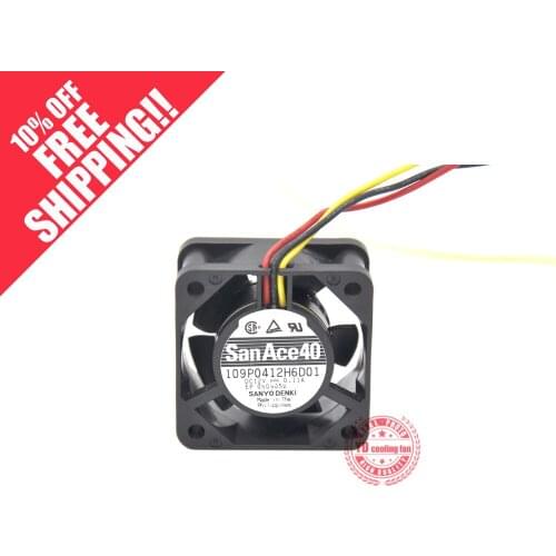 NEW SANYO DENKI SAN ACE San Ace40 109P0412H6D01 4020 12V 0.11A cooling fan