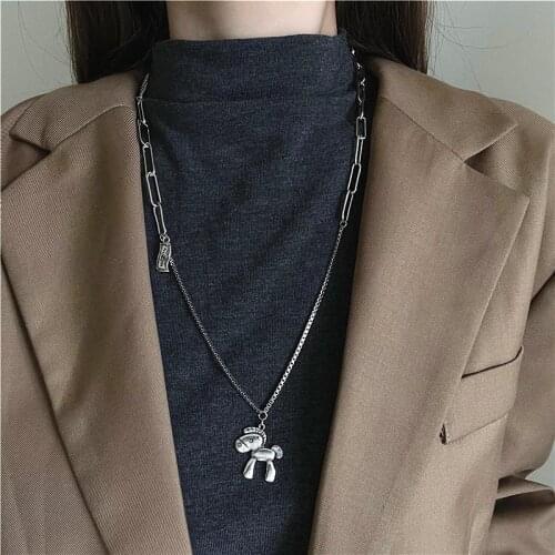 Timlee N060 Originality Personality Horse Flower Geometry Pendants Alloy Necklaces Sweater Chain ,Fashion Jewelry Wholesale