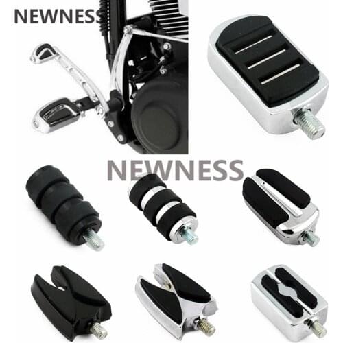 Motorcycle Shifter Peg Shift Gear Lever Foot Pegs Rest Aluminum For Harley Sportster XL Softail Touring Dyna Electra Glide