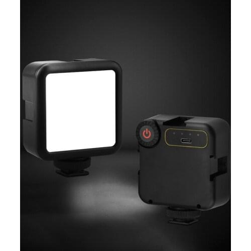 Chargable Camera Fill Light with 1/4 Screw Mini Led-49 Video Lamp Phone Video 49 Led Flash Lights Camera Video Flash Accessories