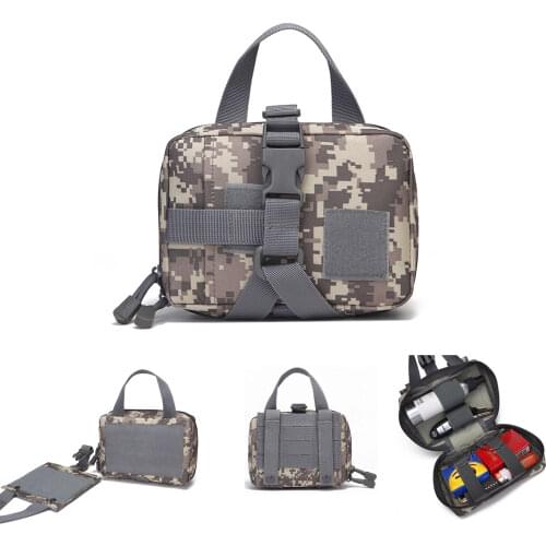 Outdoor Hunting First Aid Medical Kit Bag Pouch for Dog Military Tactical Harness Vest Molle System Army EDC Pack Waist Bag SOS