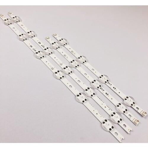 20Pieces/lot LED Strip For LG 43" TV 6916L-2867A 6916L-2867F 6916L-2867B 43UV340H E74739 43 V17 ART3 2867 REV0.3 1 100%NEW