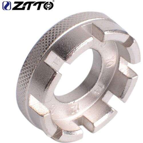 ZTTO Bicycle Spoke Wrench Tools MTB Bike Road Bicycle Tools Steel Wheel Wheels Tool 6 Sizes In One