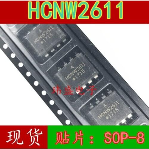 10pcs hcnw2611-500e a hcnw2611 SOP-8