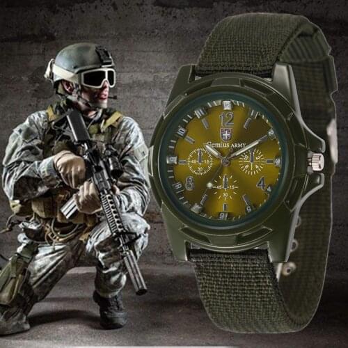 2021 Mens Nylon Band Sports Watch Gemius Army Clock Quartz Men Military Watch Casual Wristwatches relogio masculino erkek saat