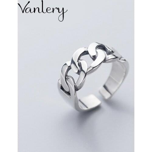 Bohemian Charm Boho Hollow Chains Rings For Women Lover Wedding Bridal Valentines Gifts Men Open Retro Antique Rings