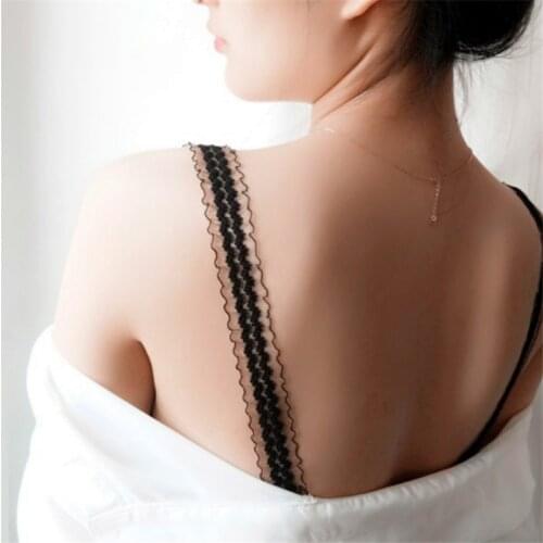 Invisible Lace Bras Shoulder Straps Women Underwear Brassiere Flower Strap Adjustable Double-shoulder Lingerie Bra Accessories