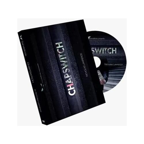 Chapswitch by Nicholas Lawrence (Gimmick+Instruction) - Magic Tricks,Close-Up Magic, Street,Stage,Illusions,Mentalism