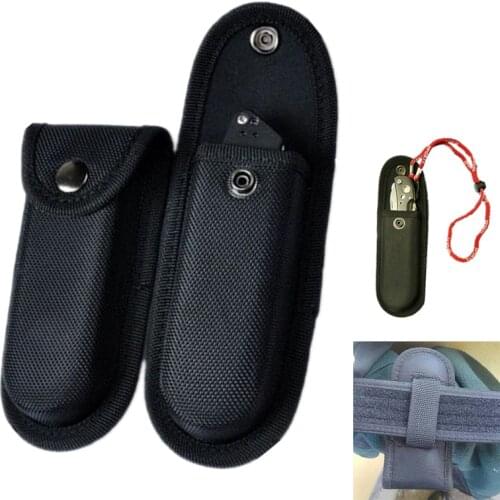 Flashlight Holder Fold Knife Bag Camp Outdoor kit Tool Pouch Plier Case Sheath Waist Nylon Storage belt loop Pocket Carry pack