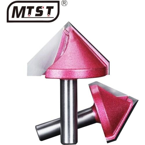 1pc 6X32mm 3DV CNC Solid Carbide Router Bits for Wood Tungsten Woodworking MDF End Milling Cutter 60 90 120 150 Degree