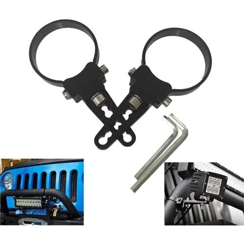 Mount Bracket Multiple sizes Round tube Mount Bracket Clamps Tube Clamp Protective rod M6/M8 LED Work Light Bar Mount Brackets