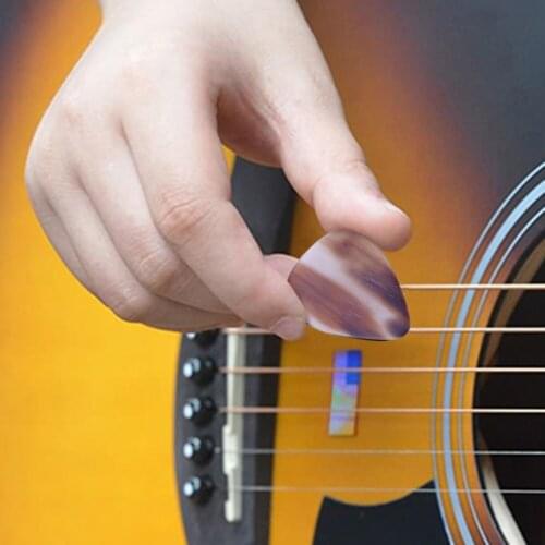 Electric Guitar Pick Thickness Guitar Accessories Music Picks Plectrum 0.8-1.2mm Musical Enjoyable Instrument Supplies